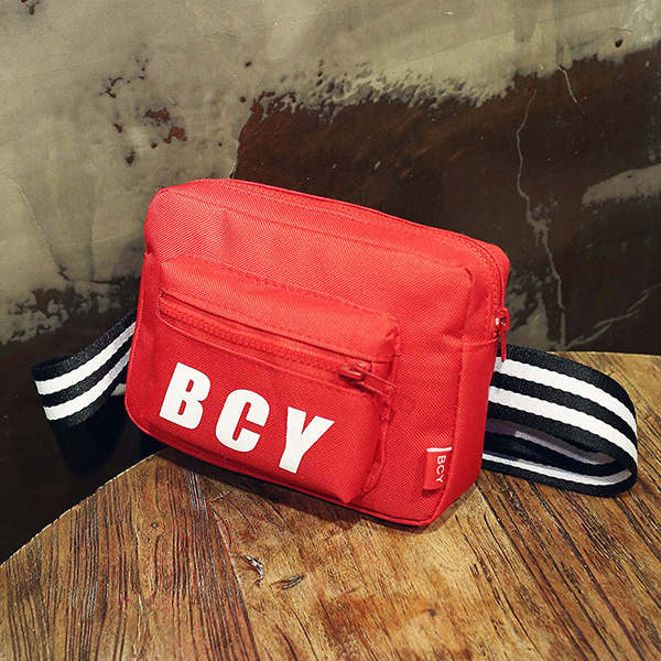 กระเป๋าคาดอก กระเป๋าสะพายข้าง pop bcy | BCY002 red