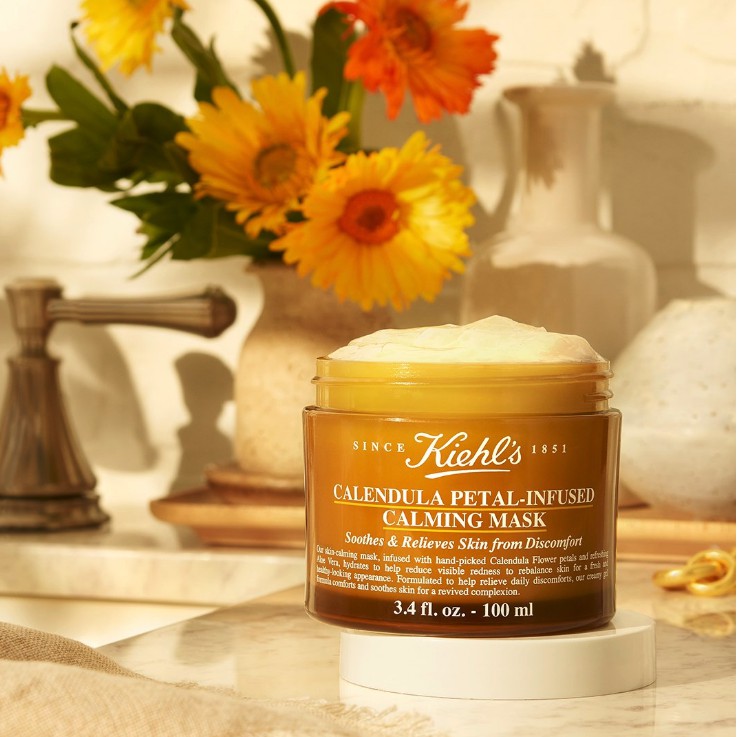 มาส์กหน้าคีลส์ Kiehl's Calendula Petal-Infused Calming Mask 100ml