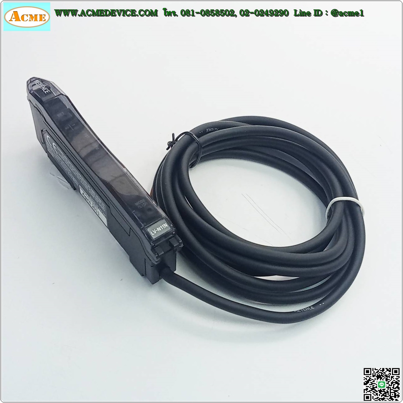 Laser Amp Keyence รุ่น LV-N11N, NPN (มีฝาปิด)