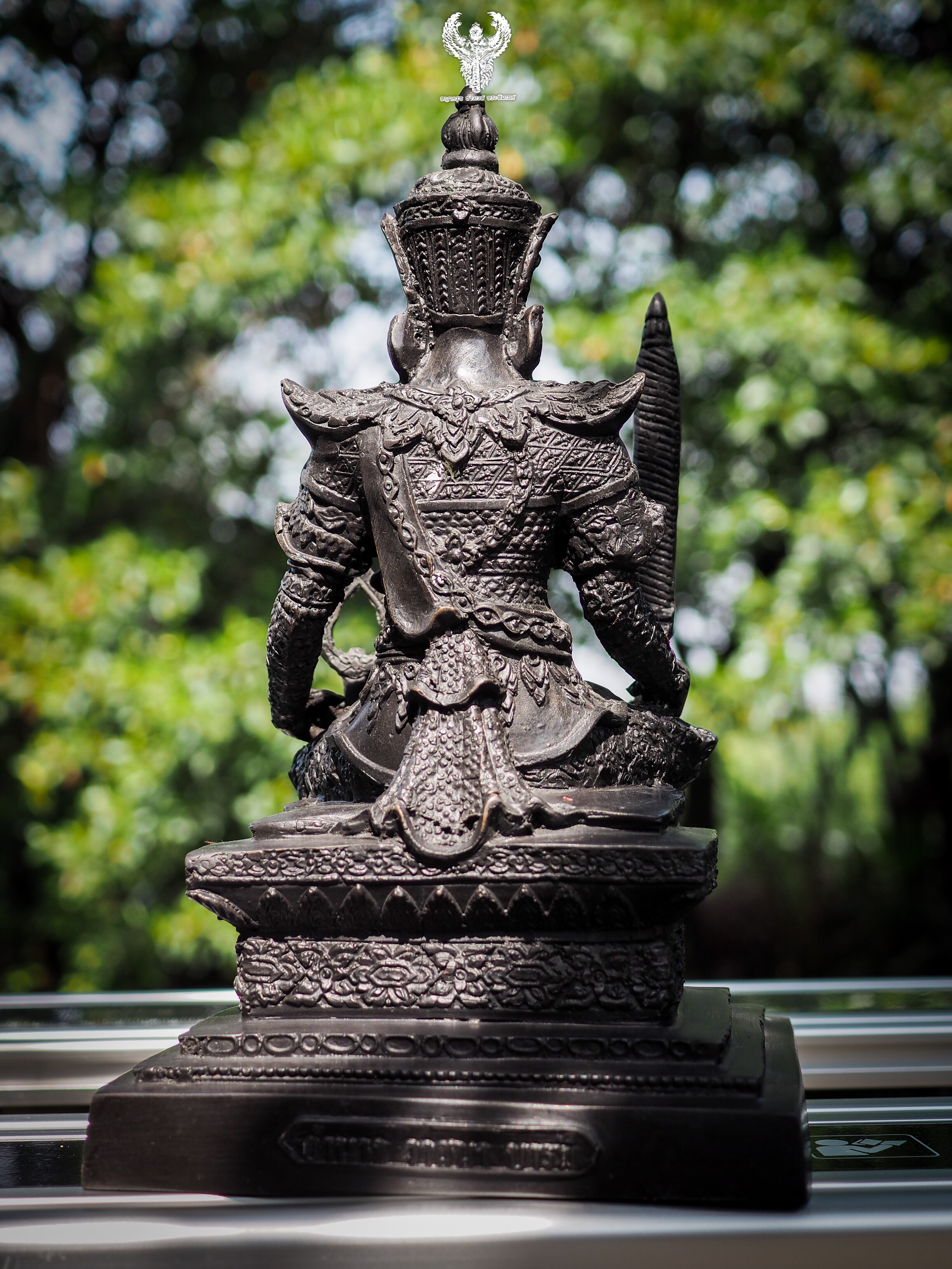 ท้าวเวสสุวรรณ หน้าเทพ เก็บทรัพย์ ขนาดบูชา รุ่น ชนะจน วัดดงละคร จ.นครนายก