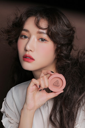 บลัชออน 3CE Mood Recipe Face Blush on สีMono Pink