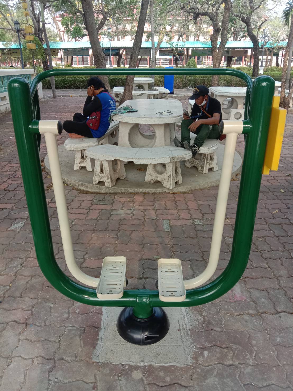 เครื่องออกกำลังกาย ชุด เดินลมอากาศแบบเดี่ยว