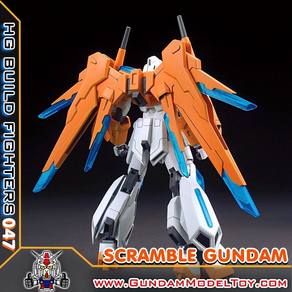 HGBF 1/144 SCRAMBLE GUNDAM สแครมเบิ้ล กันดั้ม