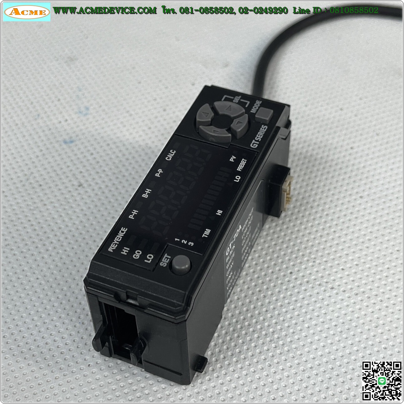 Contact Sensor Amp Keyence รุ่น GT-72A, NPN (ไม่มีฝา)