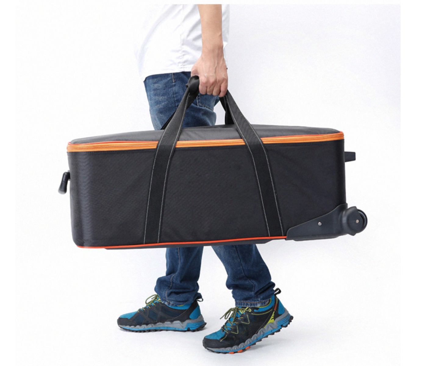 กระเป๋าใส่ชุดไฟสตูดิโอแบบล้อลาก ขนาดความยาว 76 cm.