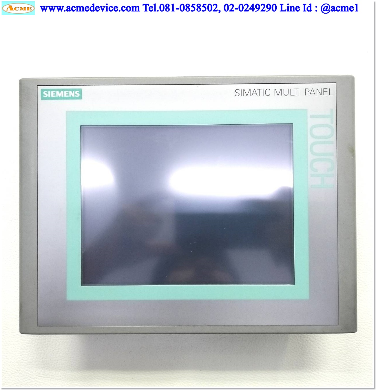 Touch Screen Siemens รุ่น 6AV6 643-0CB01-1AX1, MP277, 8", 24V, จอสี (มีตำหนิ)