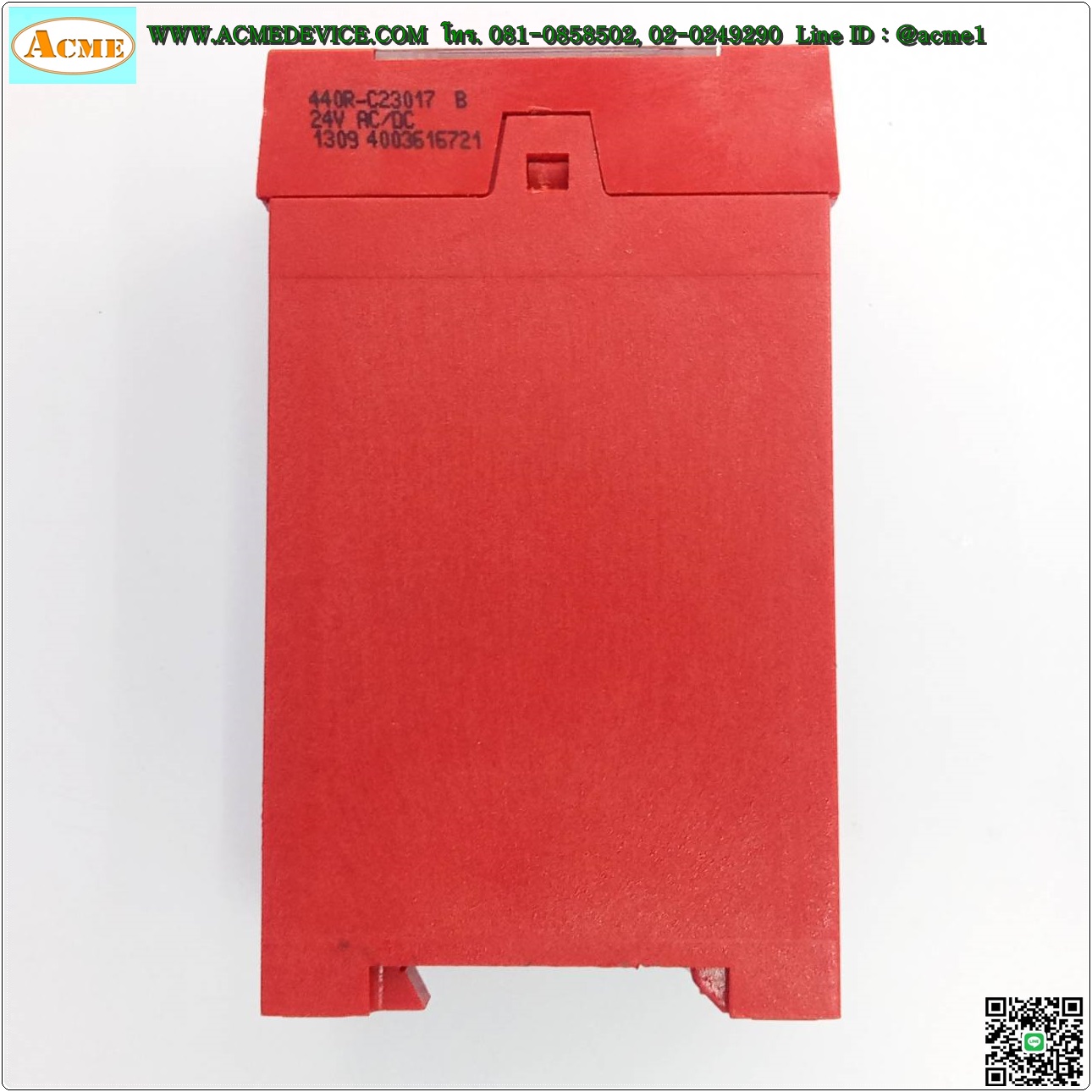 Safety Relay Allen-Bradley รุ่น 440R-C23017, 24V ac/dc