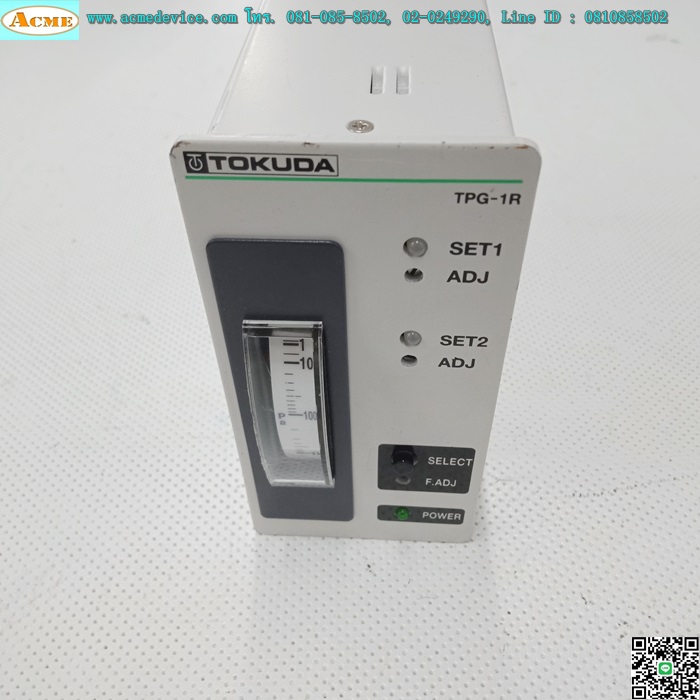 Vacuum Controller Tokuda รุ่น TPG-1RM, Pirani Gauge