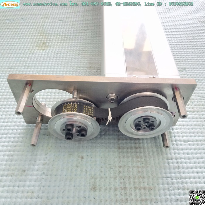 แกนสําเร็จรูป Ball Screw IAI รุ่น RCS2CR-SA, ขนาด 70 mm x 550 mm, แกนโต 12 mm, Stroke 350 mm, Pit 16, ระยะรูยึด 37 mm, Dia 40 mm