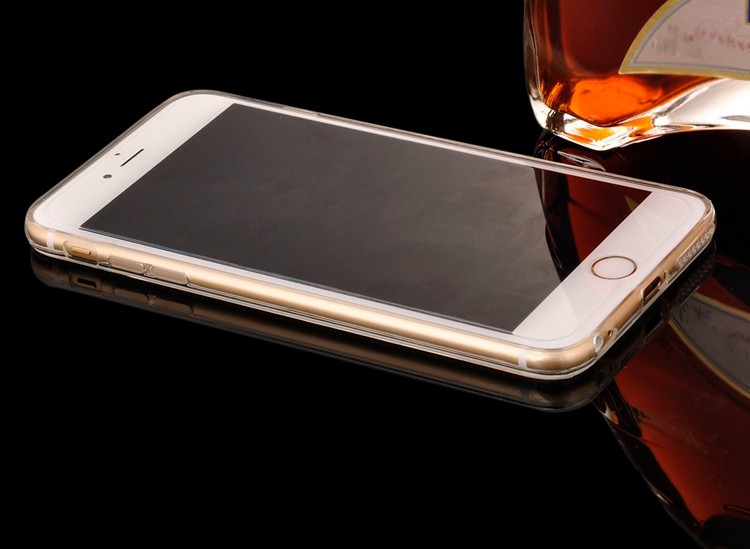 เคสสำหรับโทรศัพท์มือถือ iPhone 6/6s 4.7" TPU Ultraslim (สีเงิน/ทอง/ชมพูโรส) OEM แท้