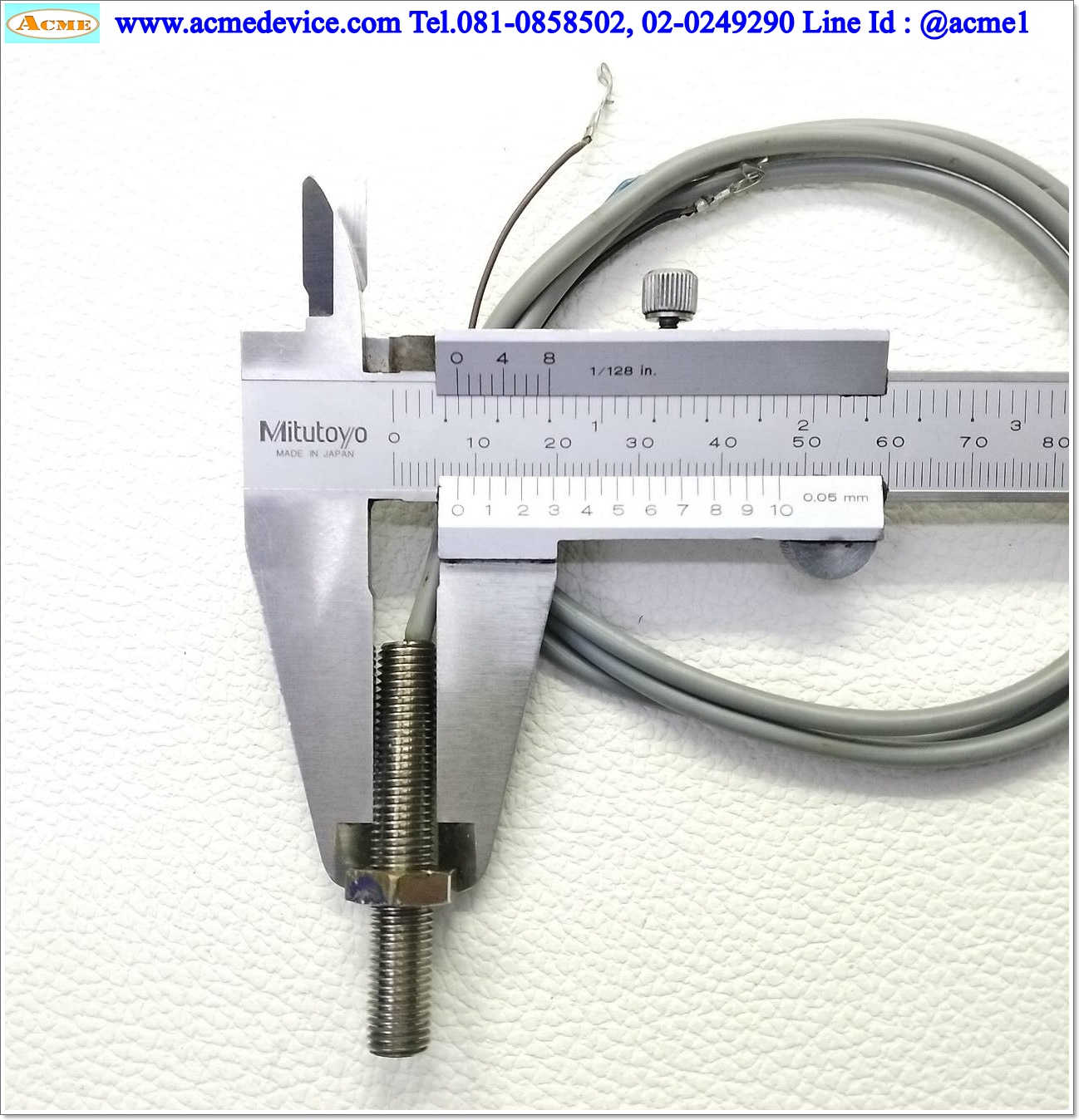 Proximity Pepperl+Fuchs รุ่น NBB1,5-8GM50-E0, M8, ระยะ 1.5mm., NPN, NO, Shielded, Inductive