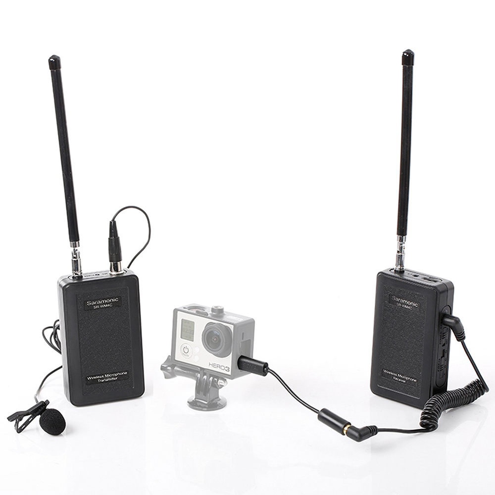 Saramonic SR-GMC2 18” (3.5 mm) TRS Male to Mini-USB with AD Converter Cable for SR-WM4C, all Vmics, On-Camera Mixers & more to GoPro HERO3, 3+ & 4 Cameras รับประกันศูนย์ไทย 1 ปี