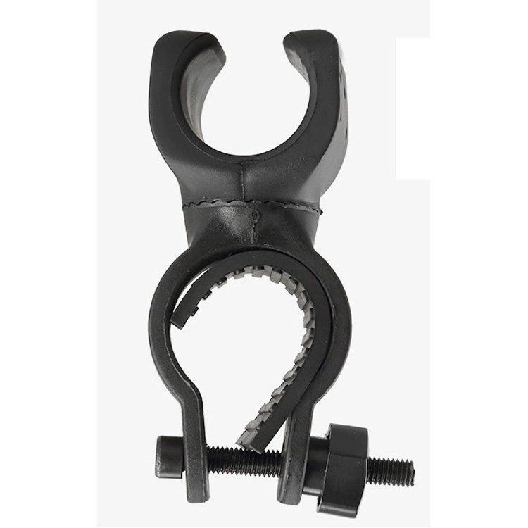 ขาจับไฟฉายติดแฮนด์จักรยาน (Flashlight Holder 360 Degree Bicycle Clip)