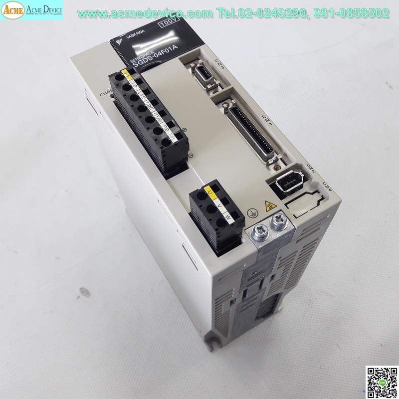 Servo Drive Yaskawa รุ่น SGDS-04F01A & Motor SGMAS-04ACA21, 400w
