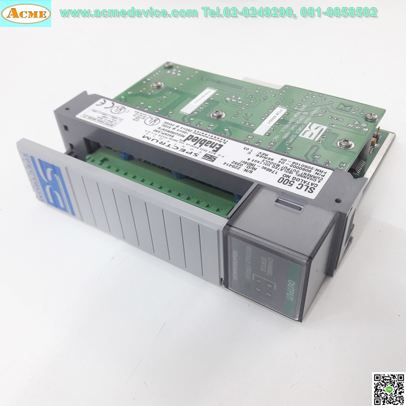 PLC Allen bradley รุ่น SLC500, 1746SC-IN04vi, 4 Channel isolated voltage & current output module