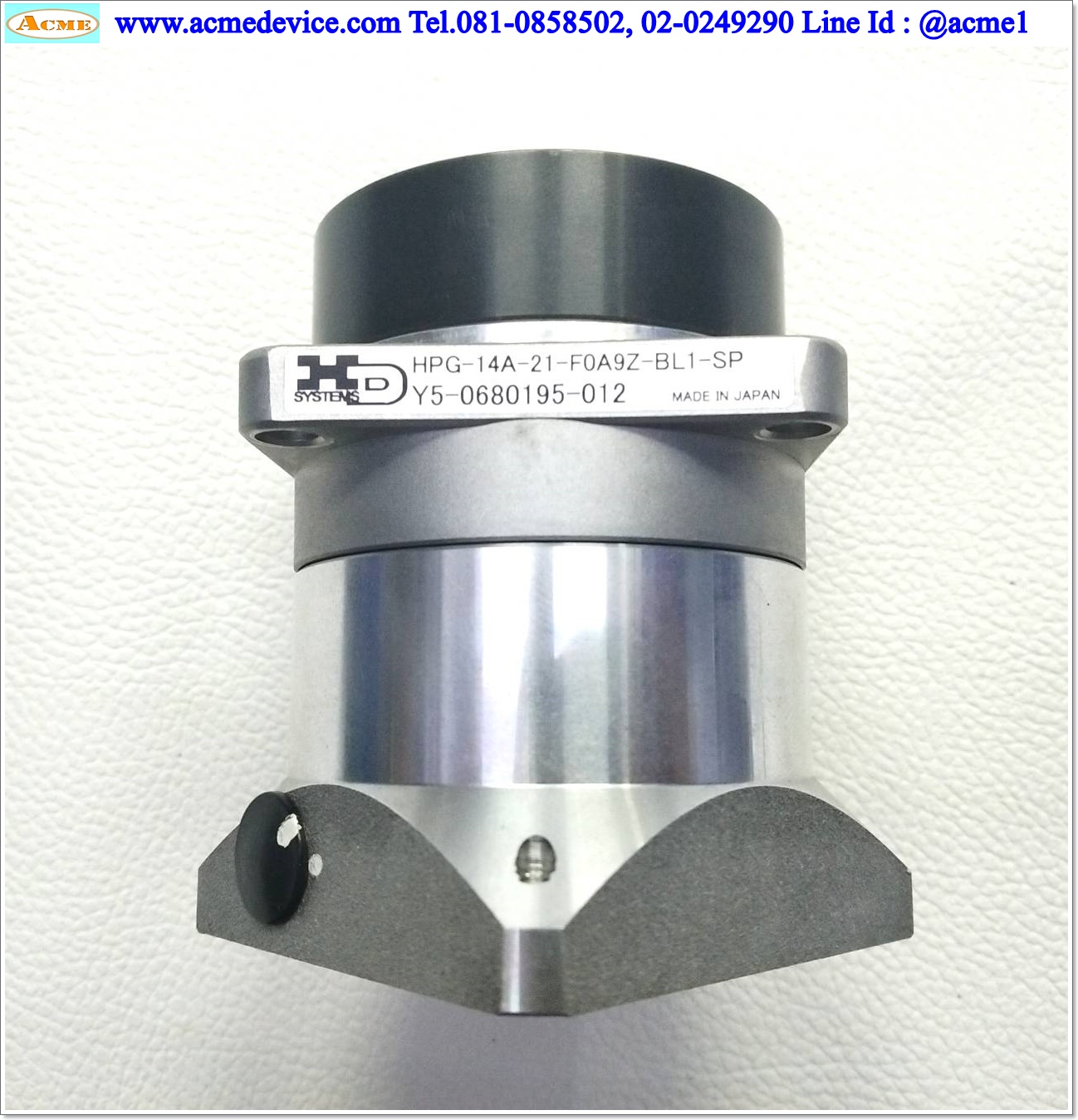 Gear Head Harmonic รุ่น HPG-14A-21-F0A9Z-BL1-SP, Ratio 21:1, เข้า 12 mm.