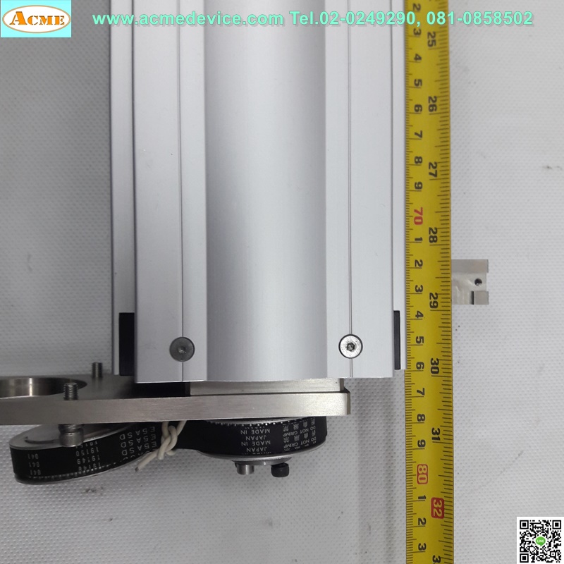 Linear Actuator UIA110R12DC, ขนาด 100 mm.x 760 mm., Stroke 600, เพลาโต 19, Pit 20