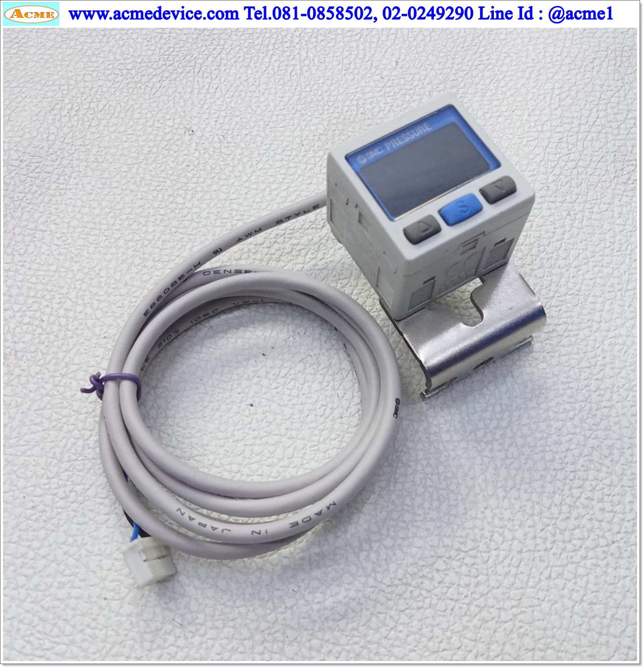Vacuum/Pressuer SMC รุ่น ZSE30AF-C6H-N-M, -100 to 100kPa, NPN