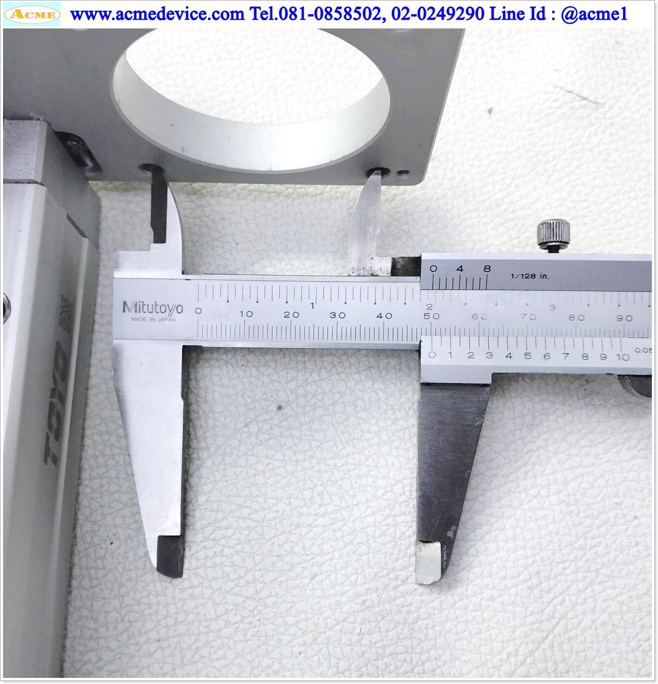 แกนสำเร็จรูป Ball Screw Toyo รุ่น GTH8-L20-550-K , ขนาด 80 x 810 mm., แกนโต 15 mm, Stroke 550 mm., Pit 20 mm.