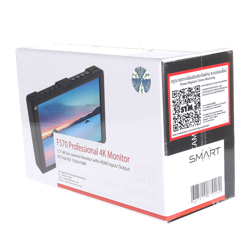 SMART F570 Monitor 5.7 Inch 1920x1080 Full HD 4K HDMI On-Camera รับประกันศูนย์ไทย1ปี