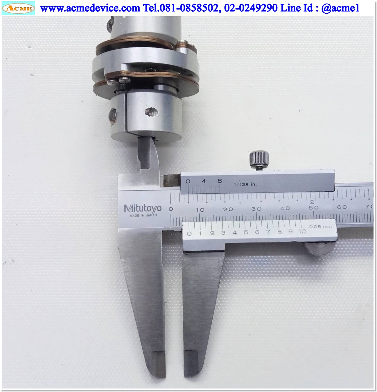 Coupling BERG ขนาด ID 0.25"/0.375", OD 1.5", L 1.82", CO20-16, Spring Coupling