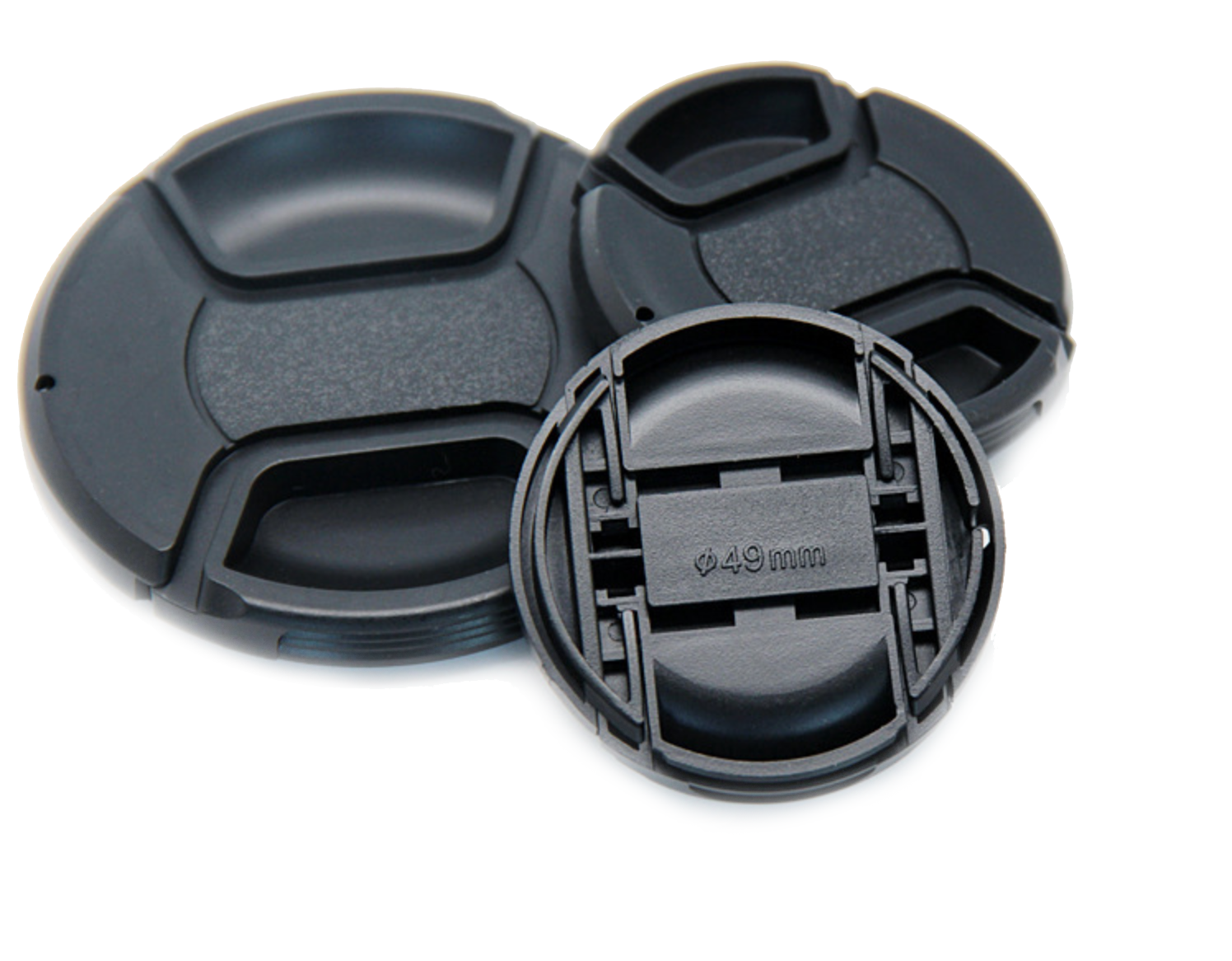 ฝาปิดเลนส์ไม่มีโลโก้ สำหรับเลนส์กล้องทุกรุ่น ราคาถูกสุดๆ (Lens cap no logo)