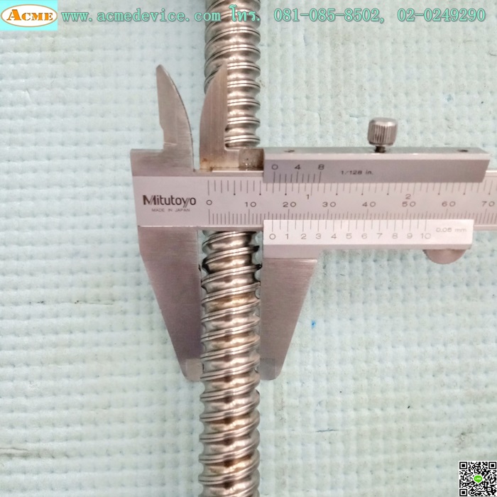 Ball Screw ขนาดเพลา 16 mm.x 660 mm., Stroke 510 mm., Pit 10