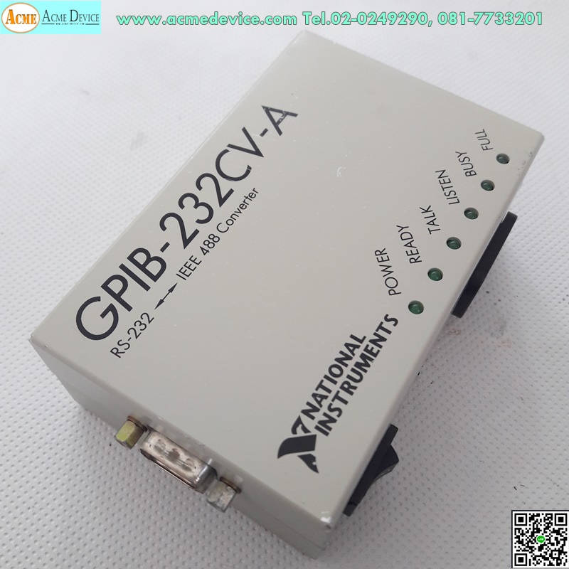 National Instruments รุ่น GPIB-232CV-A, RS232-IEEE 488 Converter
