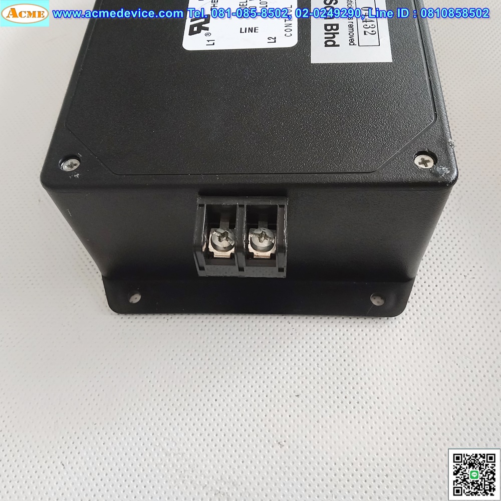 Noise Filter รุ่น I-215, 240V, 15A (เจาะยึดด้านข้าง)
