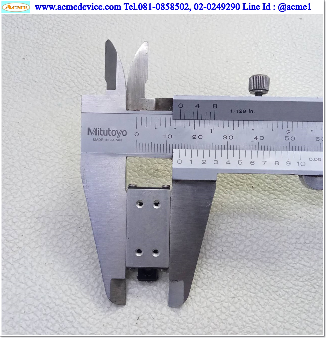 Linear Ball Slide Del-tron รุ่น 1-800-245-5013, 14 mm. x 29 mm., Stroke 15 mm.