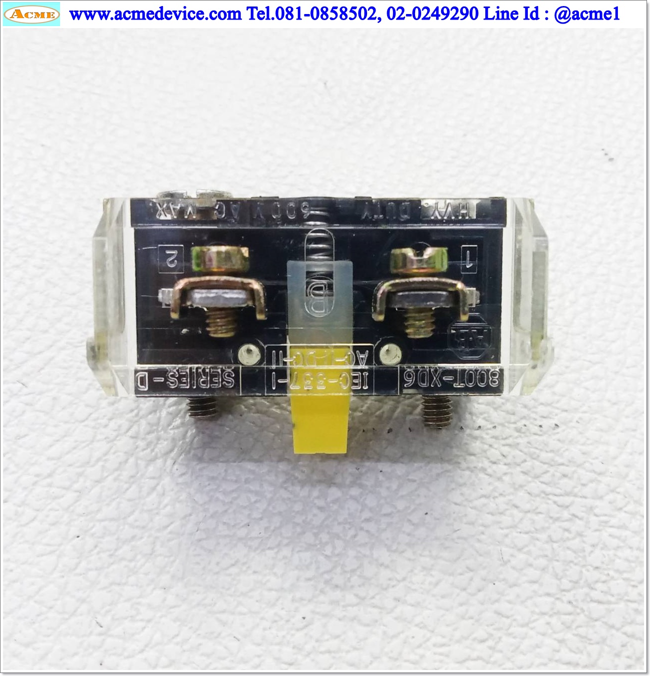 Contact Block Allen-Bradley รุ่น 800T-XD6, 1NC