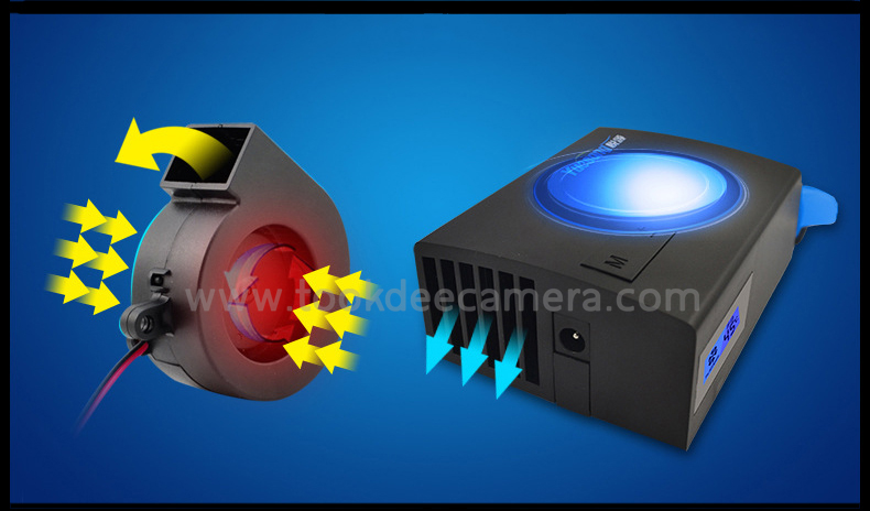 Yuesong V8 พัดลมระบายความร้อนพร้อมหน้าจอติจิตอลราคาถูก