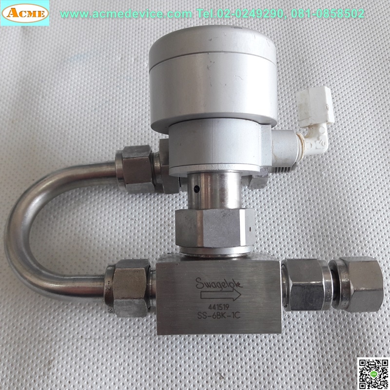Bellows Valve Swagelok รุ่น SS-6BK-1C