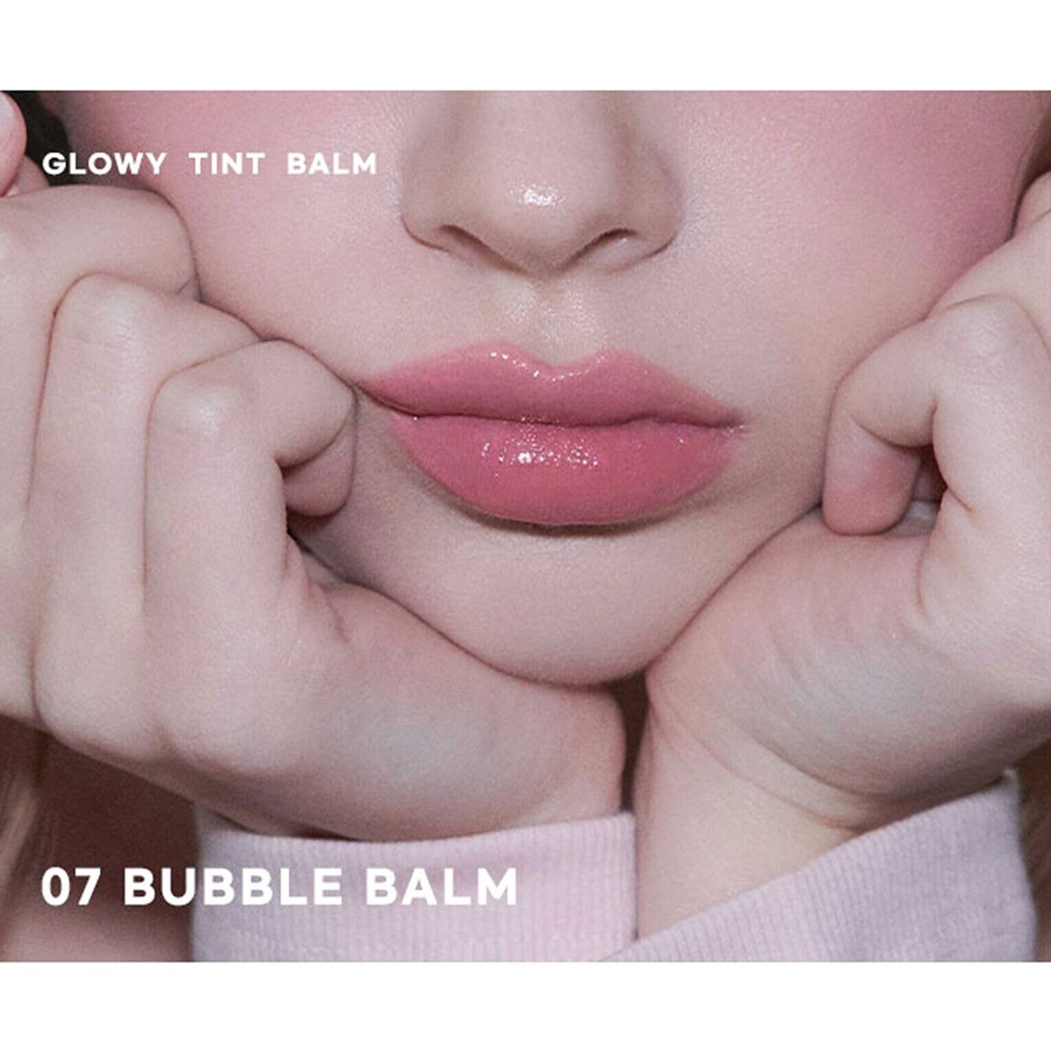 ลิปบาล์มบำรุง AOU Lip Glowy Tint Balm 3.5g 07 Bubble Balm