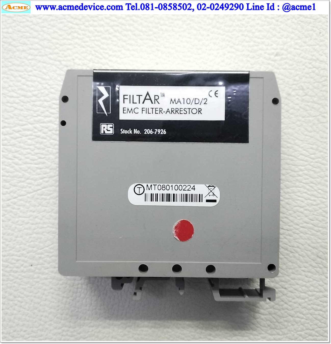Surge & Noise Filter Telematic รุ่น MA10/D/2, 240V, 10A