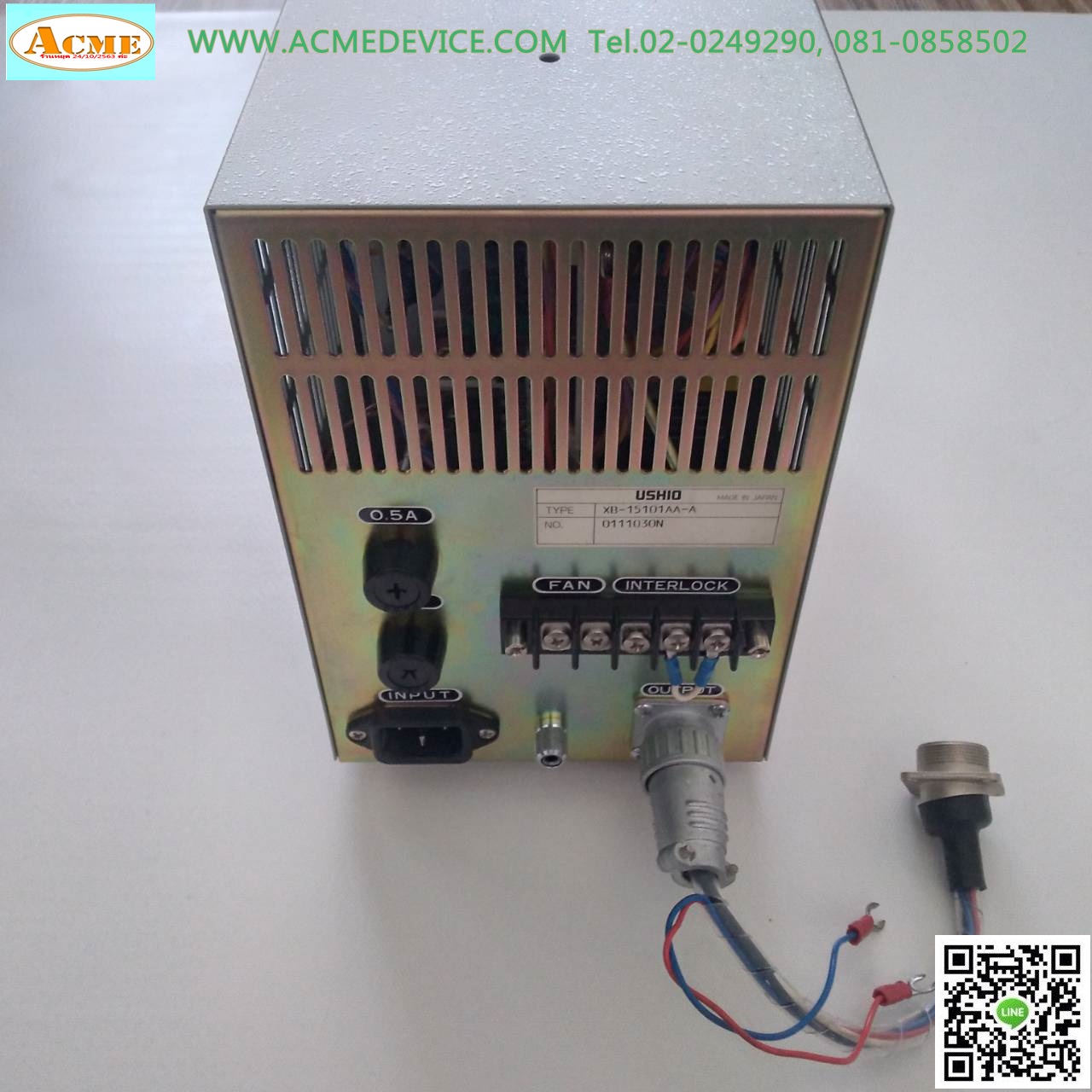 Lighting Supply USHIO รุ่น XB-15101AA-A, XENON LAMP