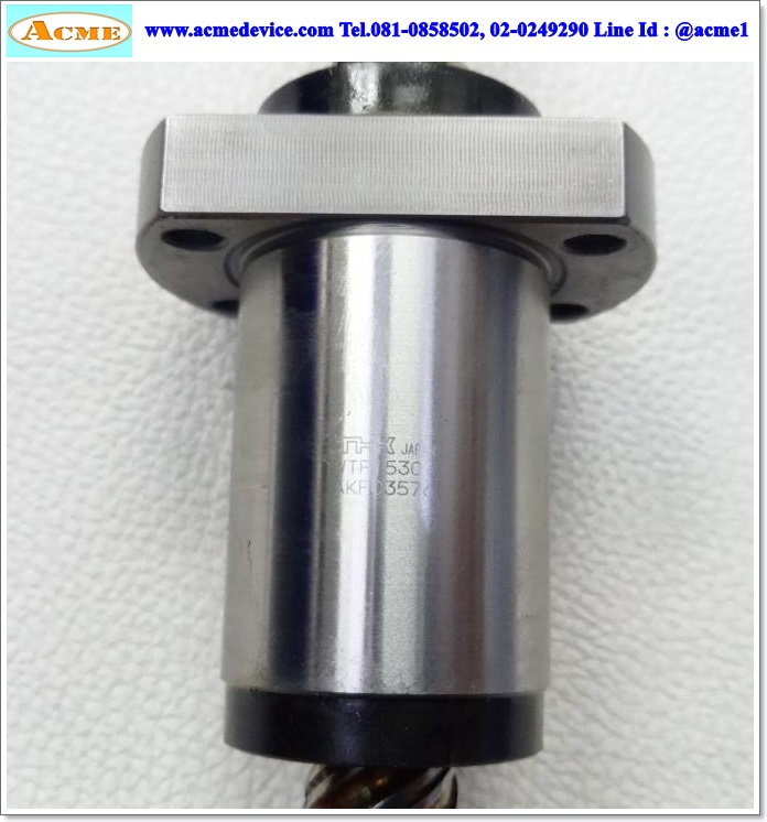 Ball Screw THK รุ่น WTF1030, แกนโต 15 mm., ยาว 750 mm., Stroke 600 mm., Pit 30 mm.