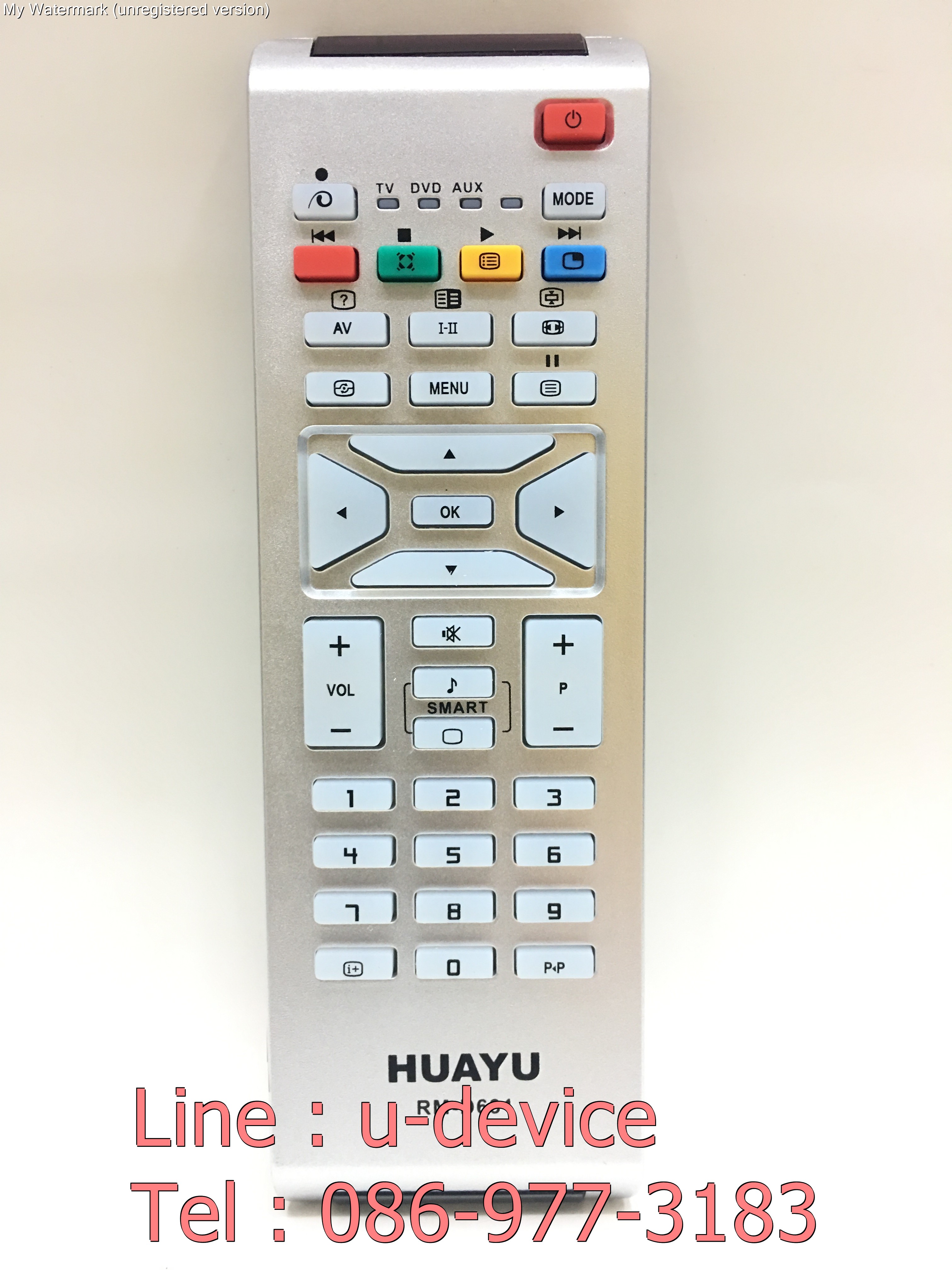 รีโมททีวี Philips ฟิลิป รุ่น D631 [ใช้กับทีวีฟิลิปส์ที่รีโมทรูปทรงแบบนี้เท่านั้น]