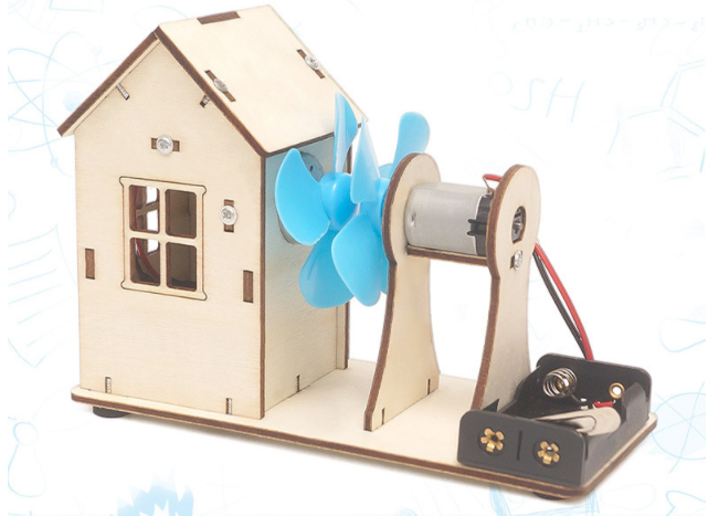 ชุดสาธิตบ้านพลังงานลม
