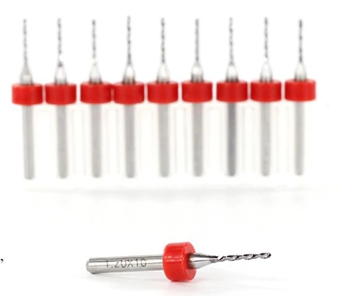 ดอกเจาะ แผ่นพ๊ซ๊บ๊ แผ่นพรื้น PCB Drill 1.1 mm