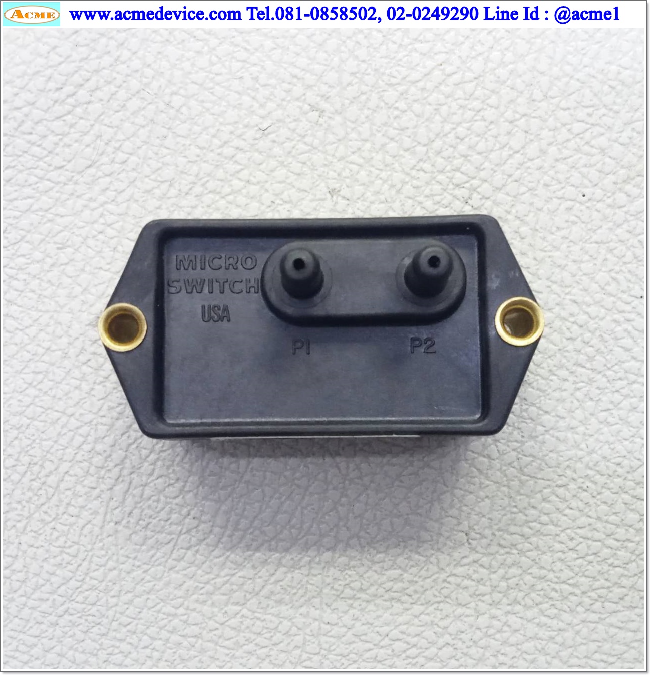 Pressure Honeywell รุ่น 142PC05D, Pressure Range 0 to 5 psi, 7-16 Vdc