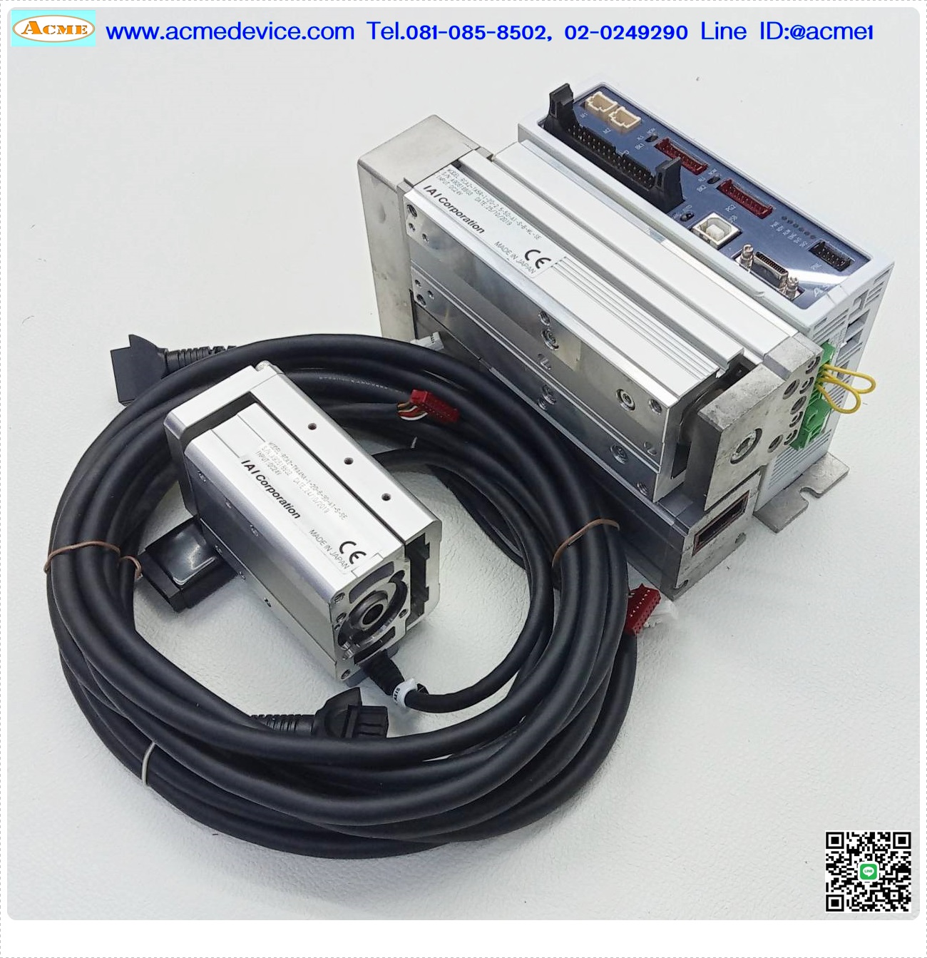 Actuator IAI Drive รุ่น ASEL-CS-2-20SWAIB-20WAI-NP-2-0-SE & RCA2-TWA4NA-I-20-6-30-AI-S-SE, RCA2-TA5R-I-20-2.5-50-A1-S-B-ML-SE