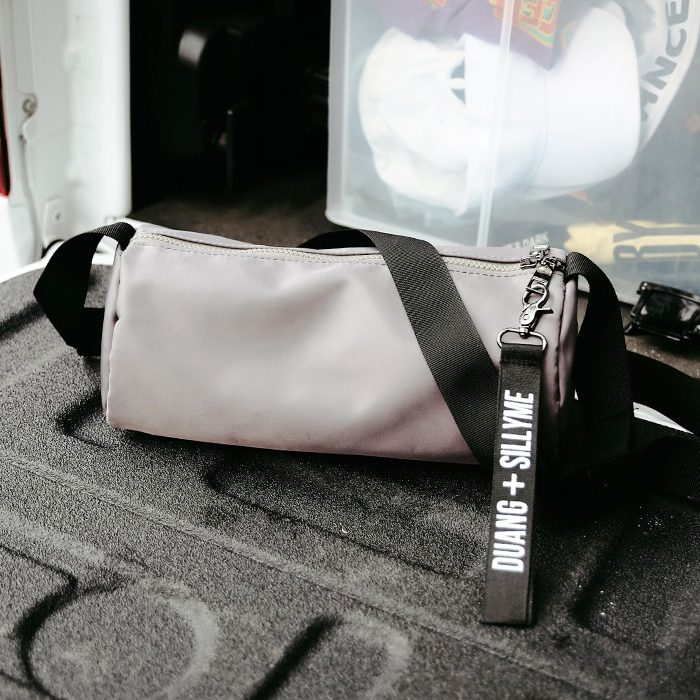 กระเป๋าทรงกระบอก duang cylinder | DCY003 grey