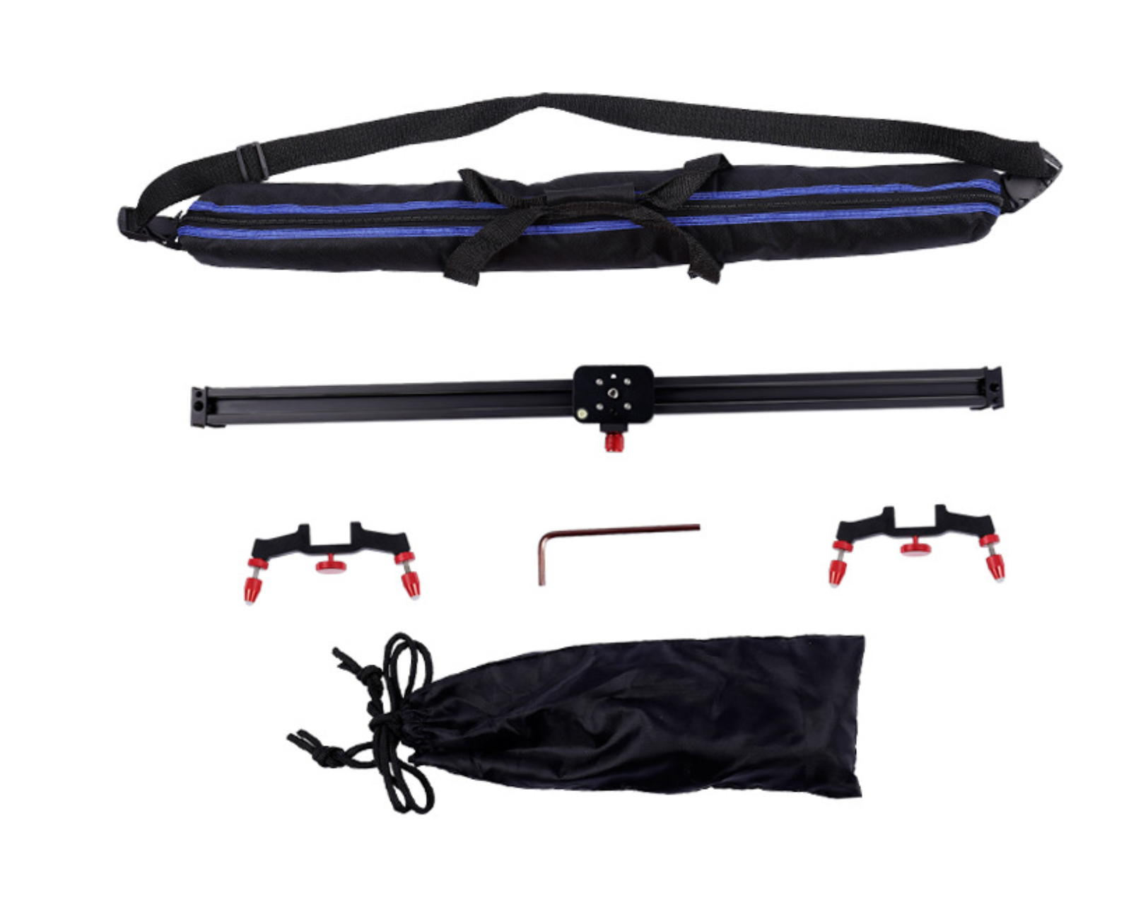 CY Dolly Slider (รางดอลลี่,รางสไลด์) รางเลื่อนระบบลูกปืน ลื่น เงียบ แข็งแรง สามารถต่อขาตั้งกล้องได้