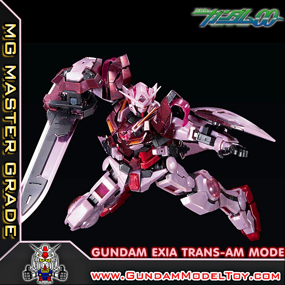 MG 1/100 GUNDAM EXIA [TRANS-AM MODE] กันดั้ม เอ็กซ์เซีย ทรานส์ แอม โหมด