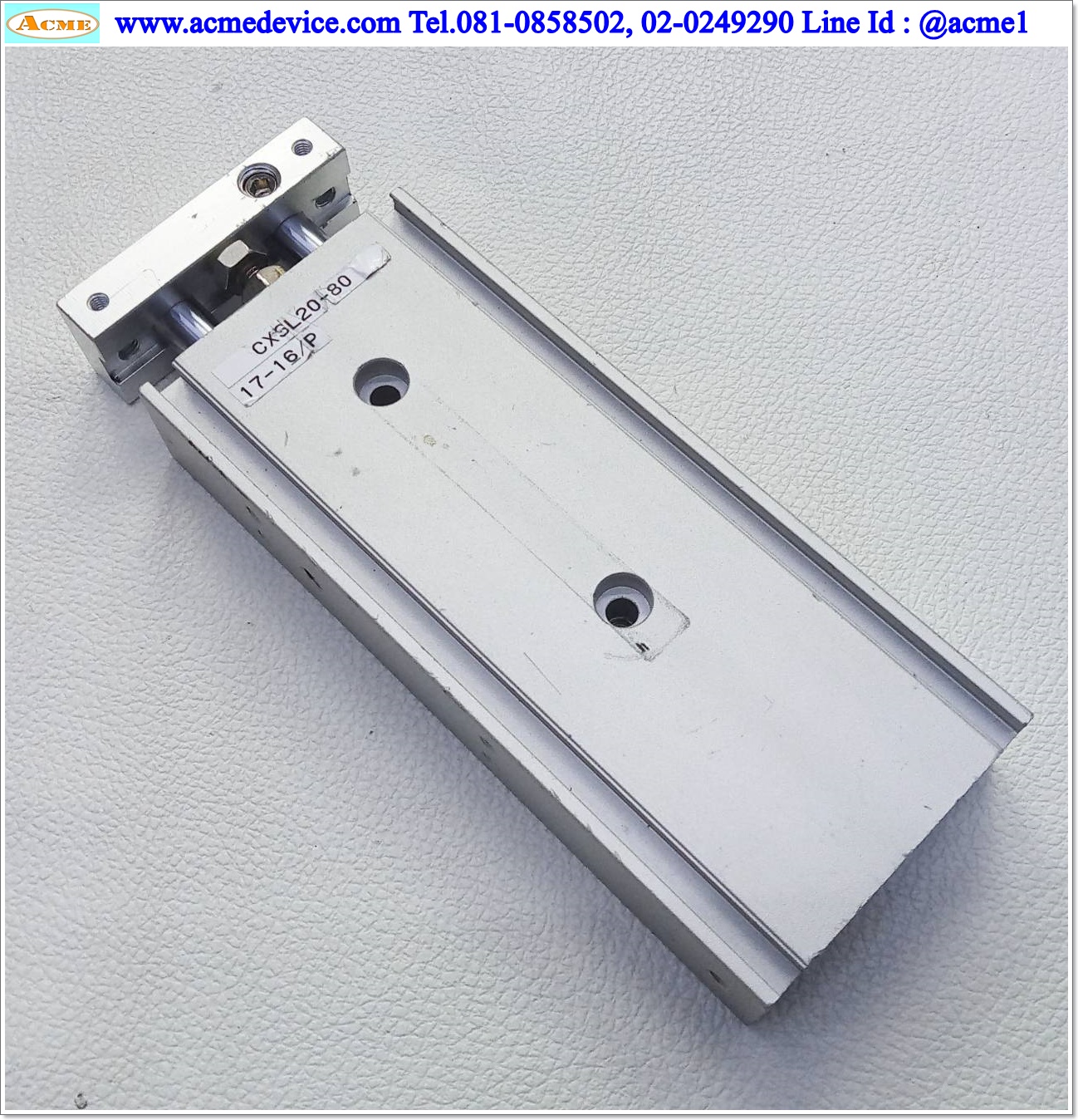 Air Cylinder SMC รุ่น CXSL20-80, Bore 20 mm., Stroke 80 mm.
