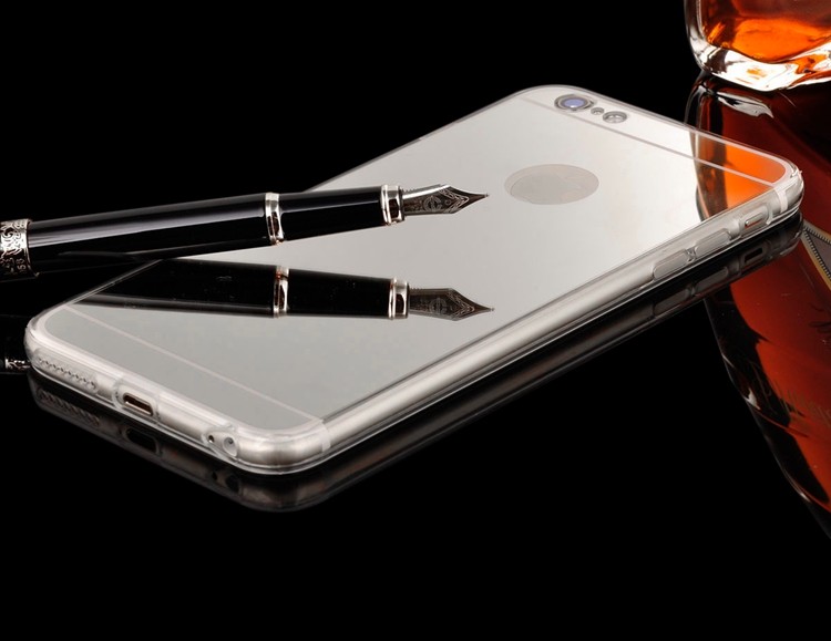 เคสสำหรับโทรศัพท์มือถือ iPhone 6/6s 4.7" TPU Ultraslim (สีเงิน/ทอง/ชมพูโรส) OEM แท้