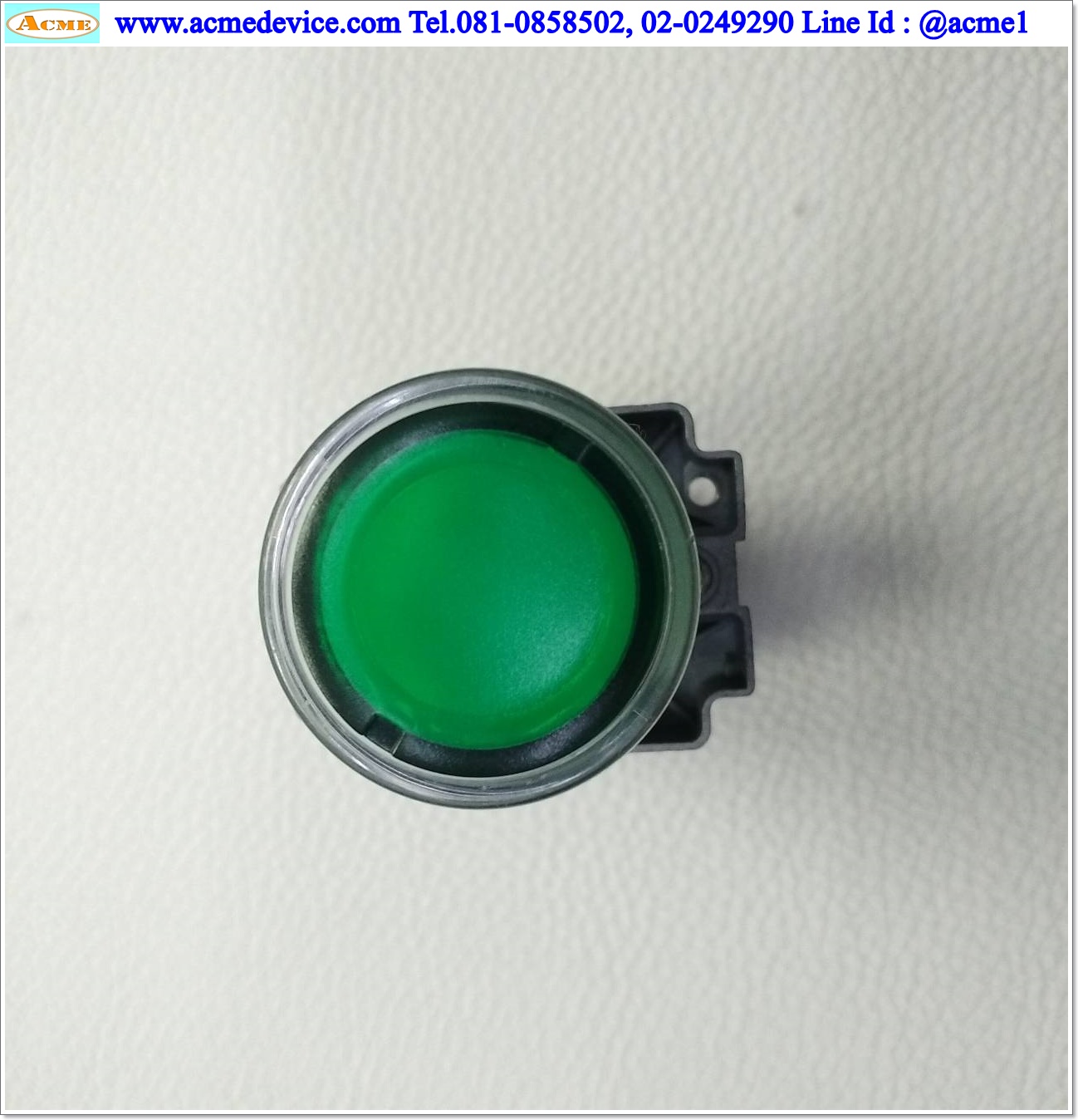 Pushbutton Switch Schneider รุ่น ZB2-BWB, ZB2-BE101C, 24V