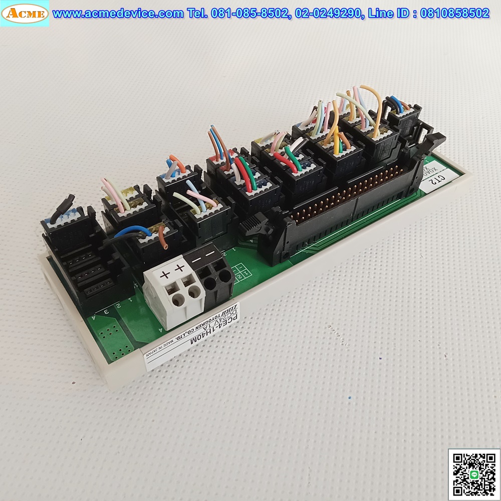 Terminal Block Toyogiken รุ่น PCE4-1H40M, 24V