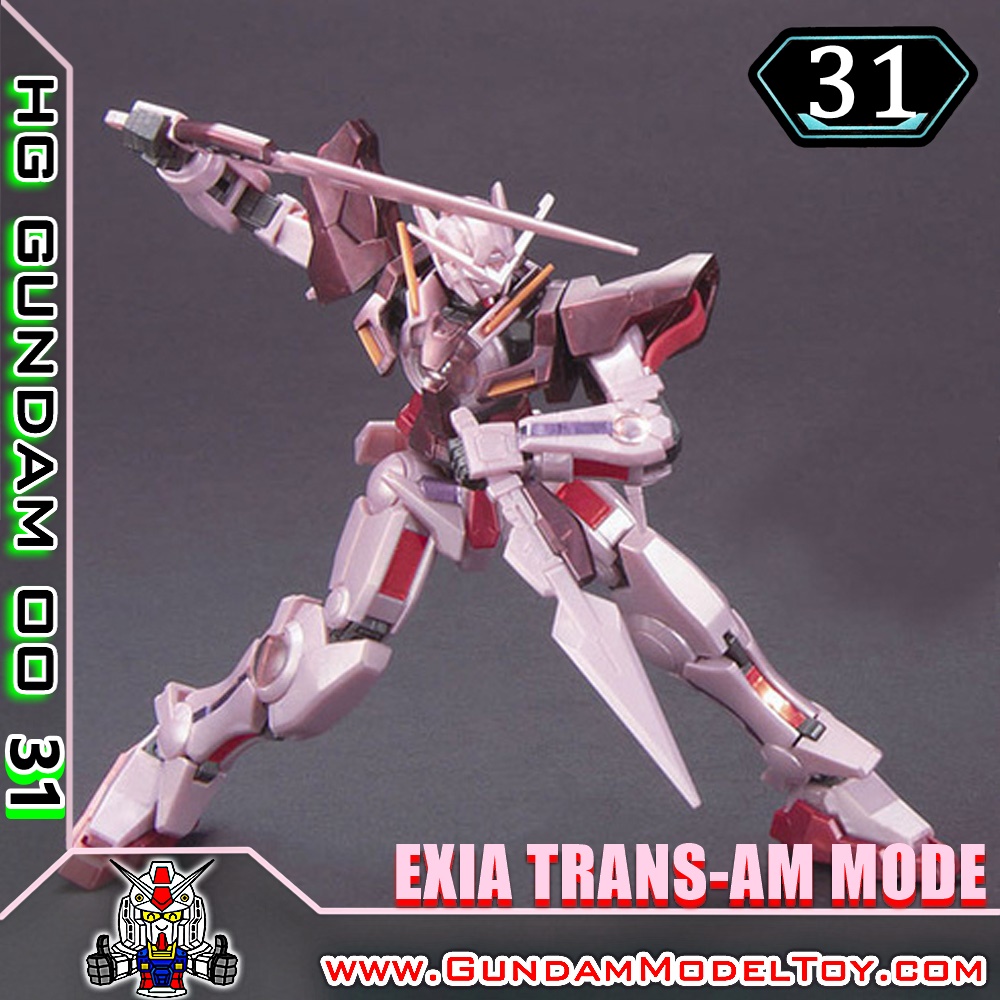 HG00 1/144 GUNDAM EXIA TRANS-AM MODE กันดั้ม เอ็กซ์เซีย ทรานส์ แอม โหมด